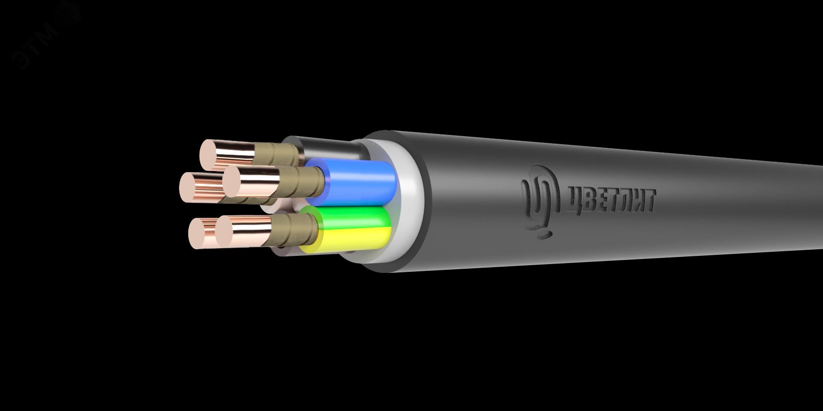 Кабель силовой ВВГнг(А)-FRLS 5х2.5ок(N.PE)-0.66 ТРТС