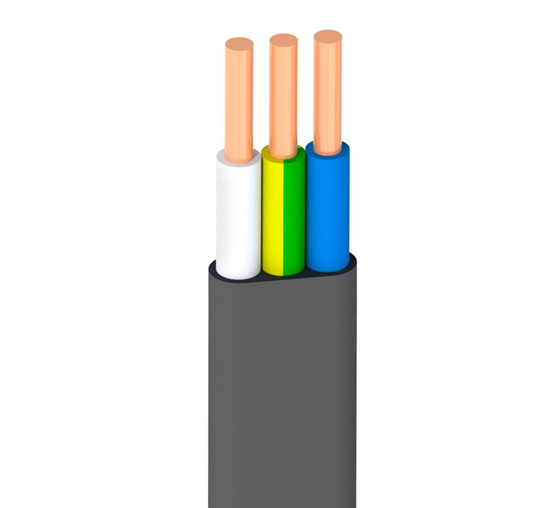 Кабель силовой ППГ-П нг(А)-HF 3х1.5-0.66 однопро  волочный (барабан) ТРТС