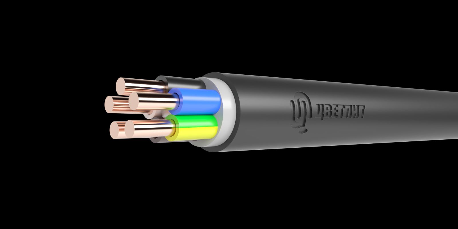 Кабель силовой ППГнг(A)-HF 5х25мк(N.PE)-0.66 ТРТС