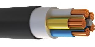 Кабель силовой ВВГнг(А)-LS 5х25,0 мк (N, РЕ)-0,66 ТРТС