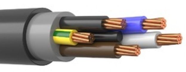 Кабель силовой ППГнг(А)-HF 5х25,0 мк (N,PE) - 0,66 кВ ТРТС