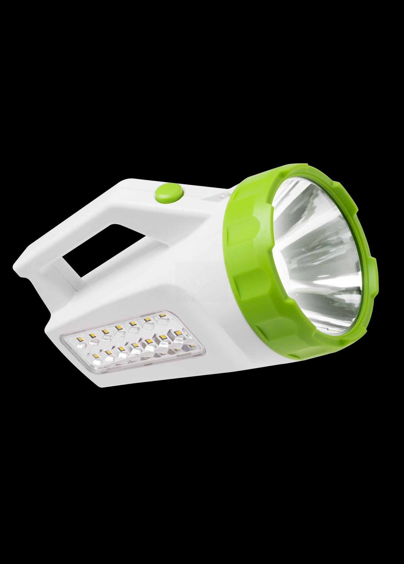 Фонарь-прожектор аккумуляторный , 3W LED + 16 SMD LED, аккум. 4V 1,2Ah, 240Lm - 6 часов, 200 Lm - 8 