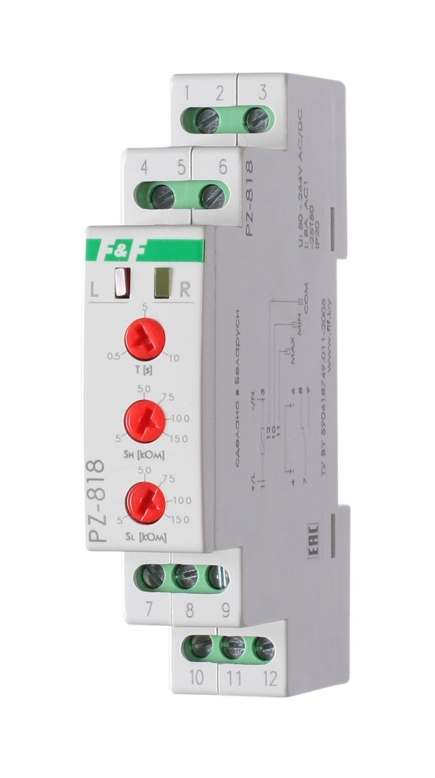 Реле контроля PZ-818 уровня жидкости без датчиков