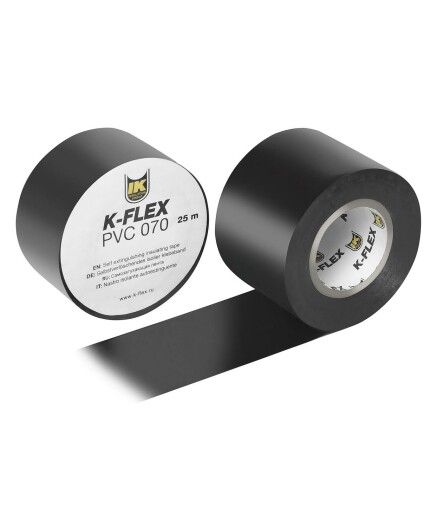 Лента ПВХ PVC AT 070 38мм х 25м черный K-flex 850CG020001