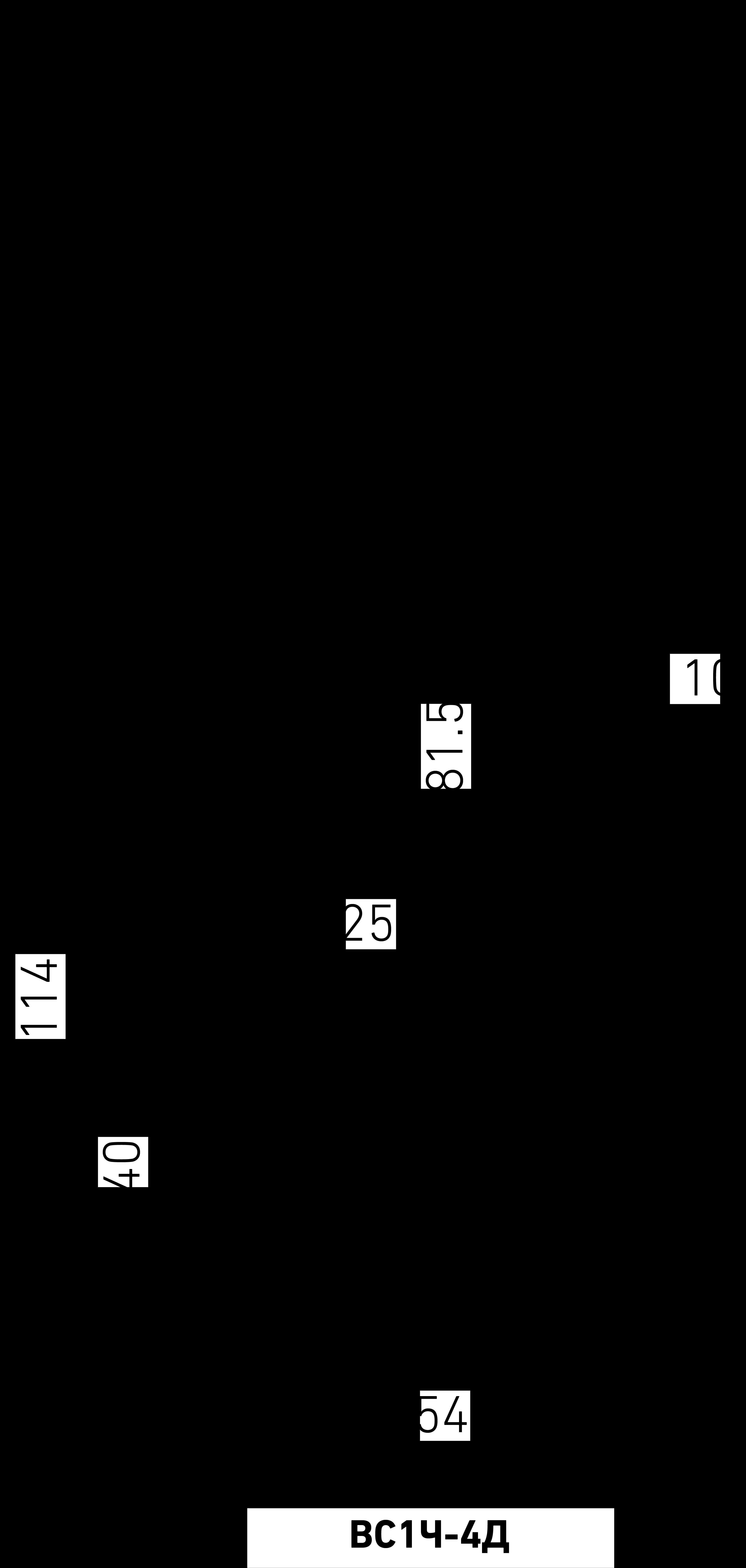 АЛЛЮР  ВС2-4-01С d10мм Замок навесной (72,6!!!)